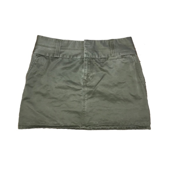 navy green mini skirt - Picture 1 of 3